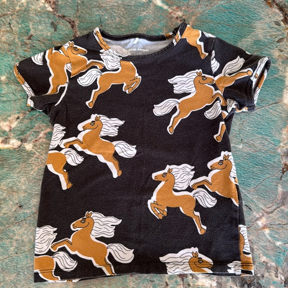 Mini Rodini horse shirt